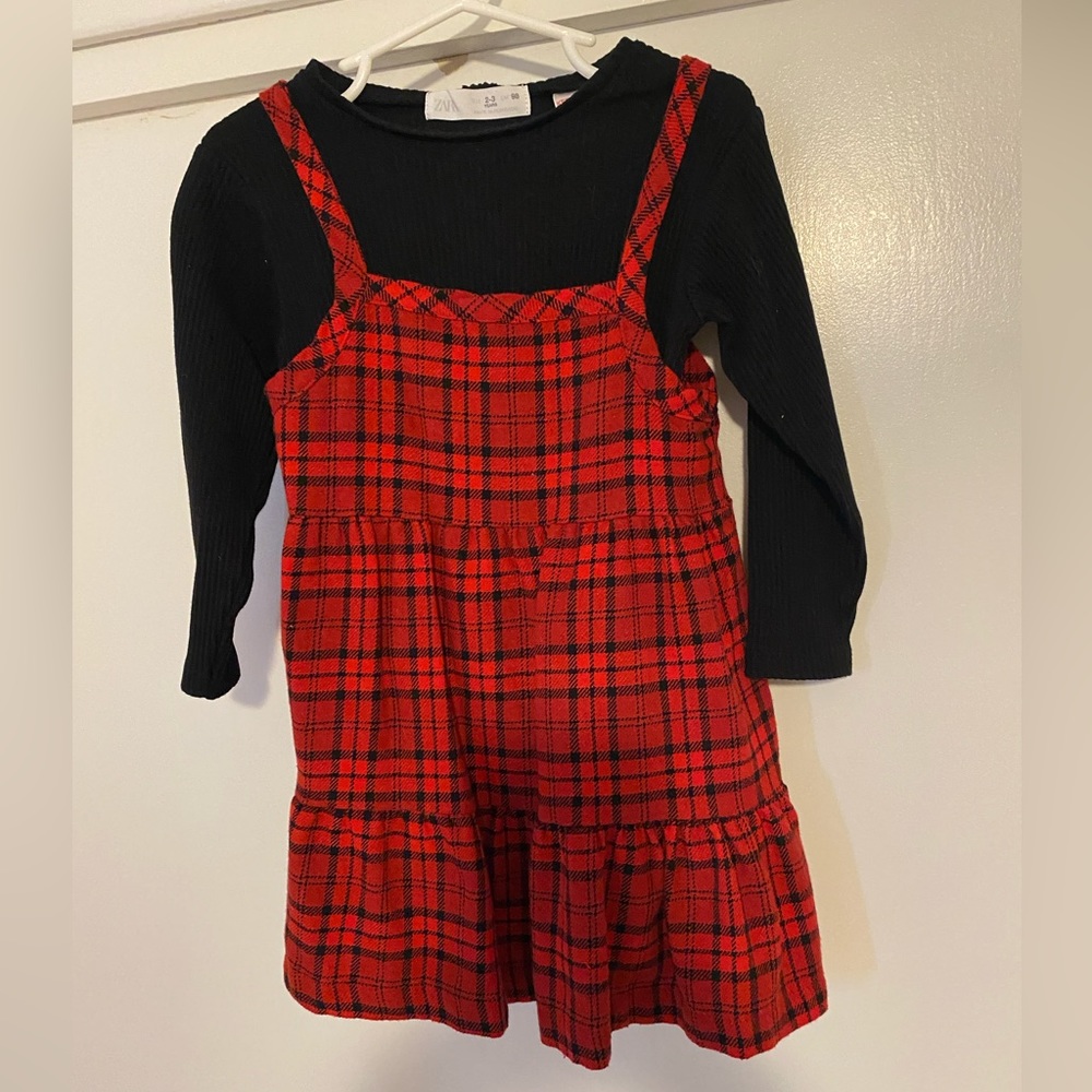 H&M black & dress- 2T-3T